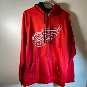 Detroit Red Wings Embroidered Hoodie- Medium